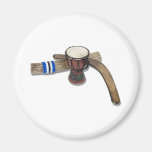DrumRainStickBoomerang072310 Refrigerator Magnets
