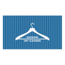 Dry Cleaner / Laundry Business Card
