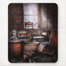 Dry Cleaner - Put you through the wringer Mouse Pad