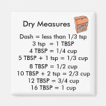Dry Measurements SQUARE Magnet
