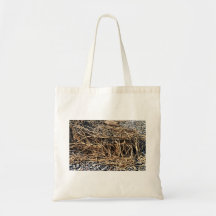 Dry sticks on small pebbles texture bags