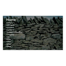 Dry stone wall business card templates