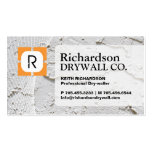 DRYWALL COMPANY BUSINESS CARD