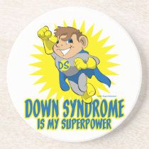 DS Is My Superpower coasters