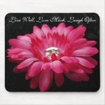 DSC00005 (2), Live Well, Love Much, Laugh Often Mousepads