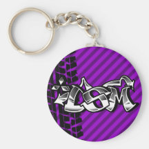 DSM Eclipse Talon 4g63 Purple Keychain