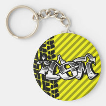 DSM Eclipse Talon 4g63 Yellow Keychain