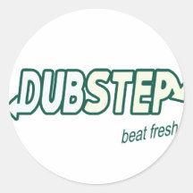 DUBSTEP beat fresh Stickers