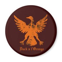 Duck a l' Orange magnets