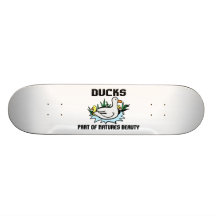 Duck Beauty Skate Board Deck