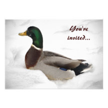 Duck Christmas Party Invitation