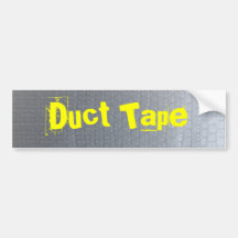 Duct Tape Bumper Stickers