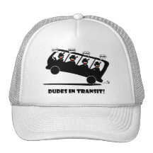 DUDES in transit-2 Hats