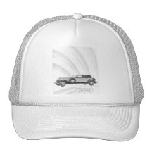 Duesenberg Motor Car Trucker Hats