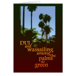 DUI Wassail Christmas card