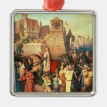 Duke Leopold the Glorious  enters Vienna Christmas Ornaments