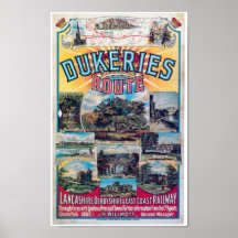 Dukeries Railway Print