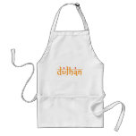 Dulhan Script Apron