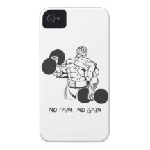 DUMB BELL NO PAIN 4/4S CASE iPhone 4 COVERS