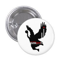 Dunk City FL Star Pinback Button
