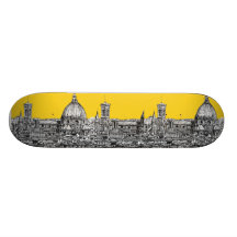 Duomo Florence in orange Skateboard