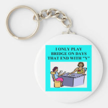 duplicate bridge player design key chains