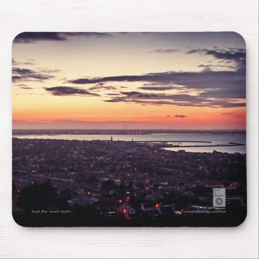 Dusk Over South Dublin Mouse Mats