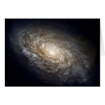 Dusty Spiral Galaxy NGC4414 Cards