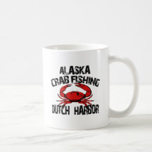 Dutch Harbour Alaska Crab Fishing Mug