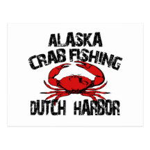Dutch Harbour Alaska Crab Fishing Post Cards