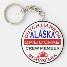 Dutch Harbour Opilio Crab Crew Member Key Chain