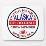 Dutch Harbour Opilio Crab Crew Member Mouse Pad