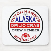 Dutch Harbour Opilio Crab Crew Member Mouse Pad
