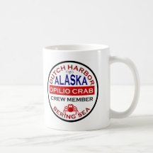 Dutch Harbour Opilio Crab Crew Member Mugs