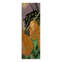 Dutch Tulips Holland Bookmark Photo Art Business Card Templates