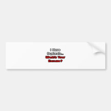 Dyslexia...What's Your Excuse? Bumper Stickers