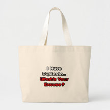 Dyslexia...What's Your Excuse? Canvas Bag