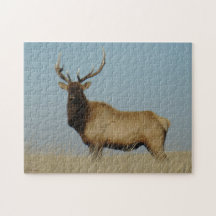 E0043 Bull Elk Jigsaw Puzzle