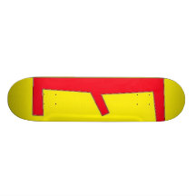 E board skateboard deck