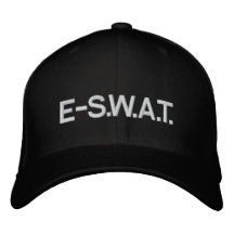 E-S.W.A.T. EMBROIDERED BASEBALL CAP