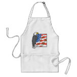 Eagle and US Flag Apron