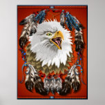 Eagle Dreamcatcher Poster