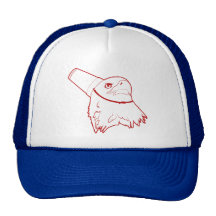 Eagle in a Styrofoam Cup Hat