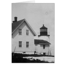 Eagle Island Lighthouse Greeting Card