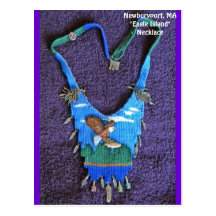 "Eagle Island Necklace" Post Card