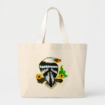 Eagle On Branch Canvas Bag