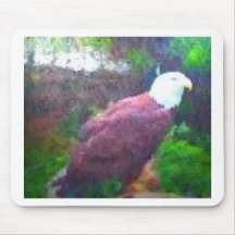 eagle paintings_Painting Mouse Pad