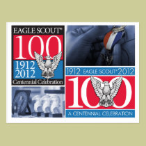 Eagle Scout Centennial Post Card postcards