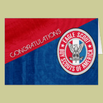 Eagle Scout Congratulation Card cards