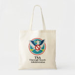 Eagle TSA Funny Cartoon (Touch My Junk) Bags